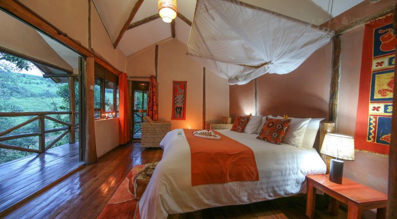 Rushaga Gorilla safari lodge.