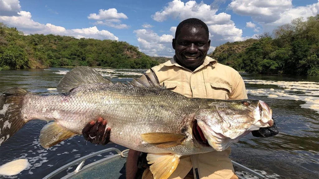 fishing in murchison falls national park