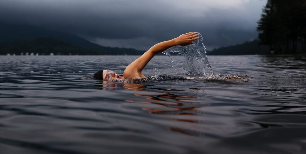 lake bunyonyi swimming