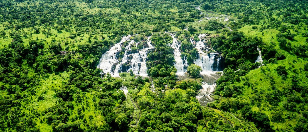aruu falls national park 